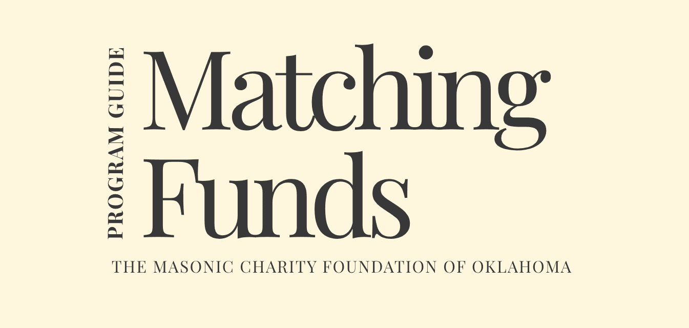 Program Guide for Matching Funds 