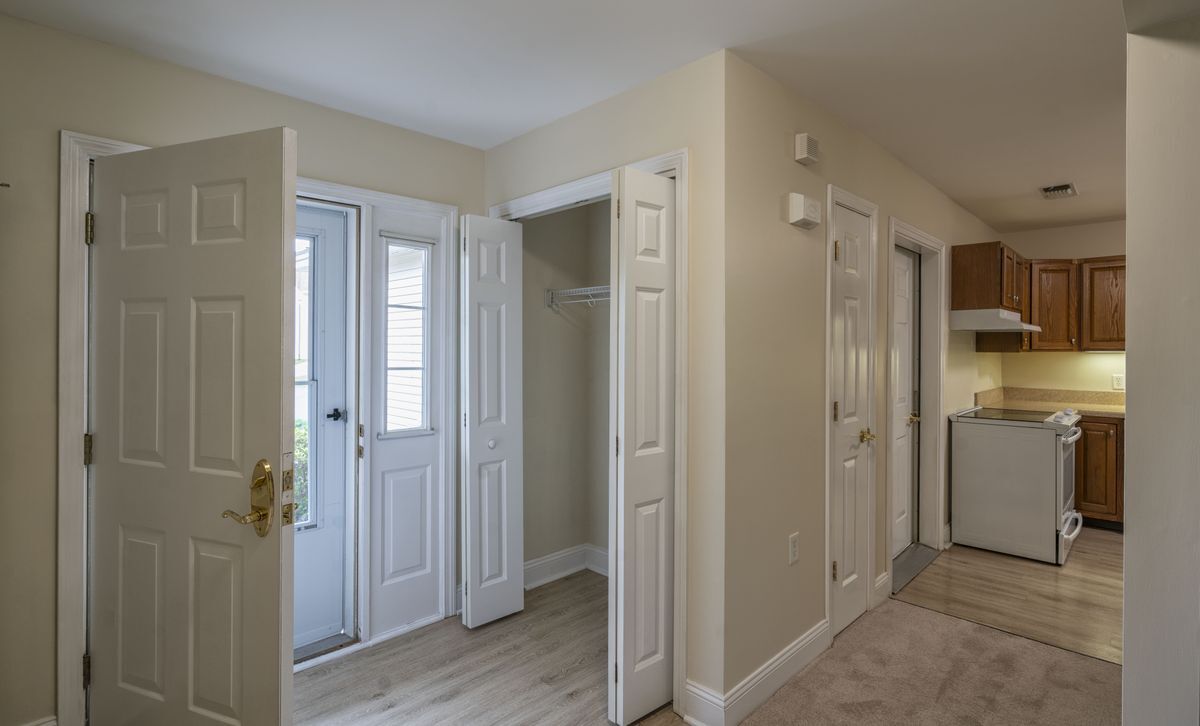 Front Entryway and Coat Closet