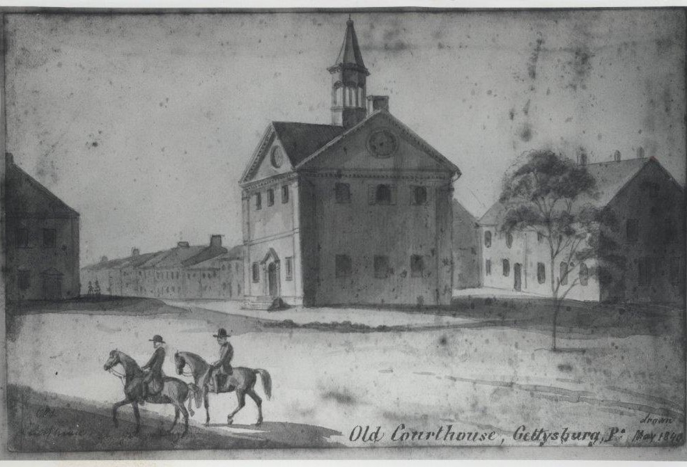 Three Lost Buildings in Gettysburg