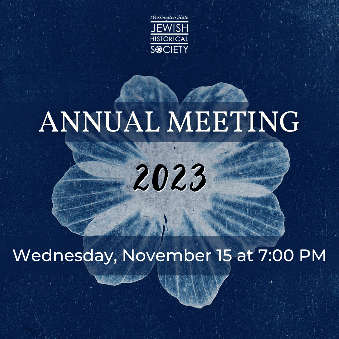 WSJHS 2023 Annual Meeting Wednesday, November 15 7:00 PM