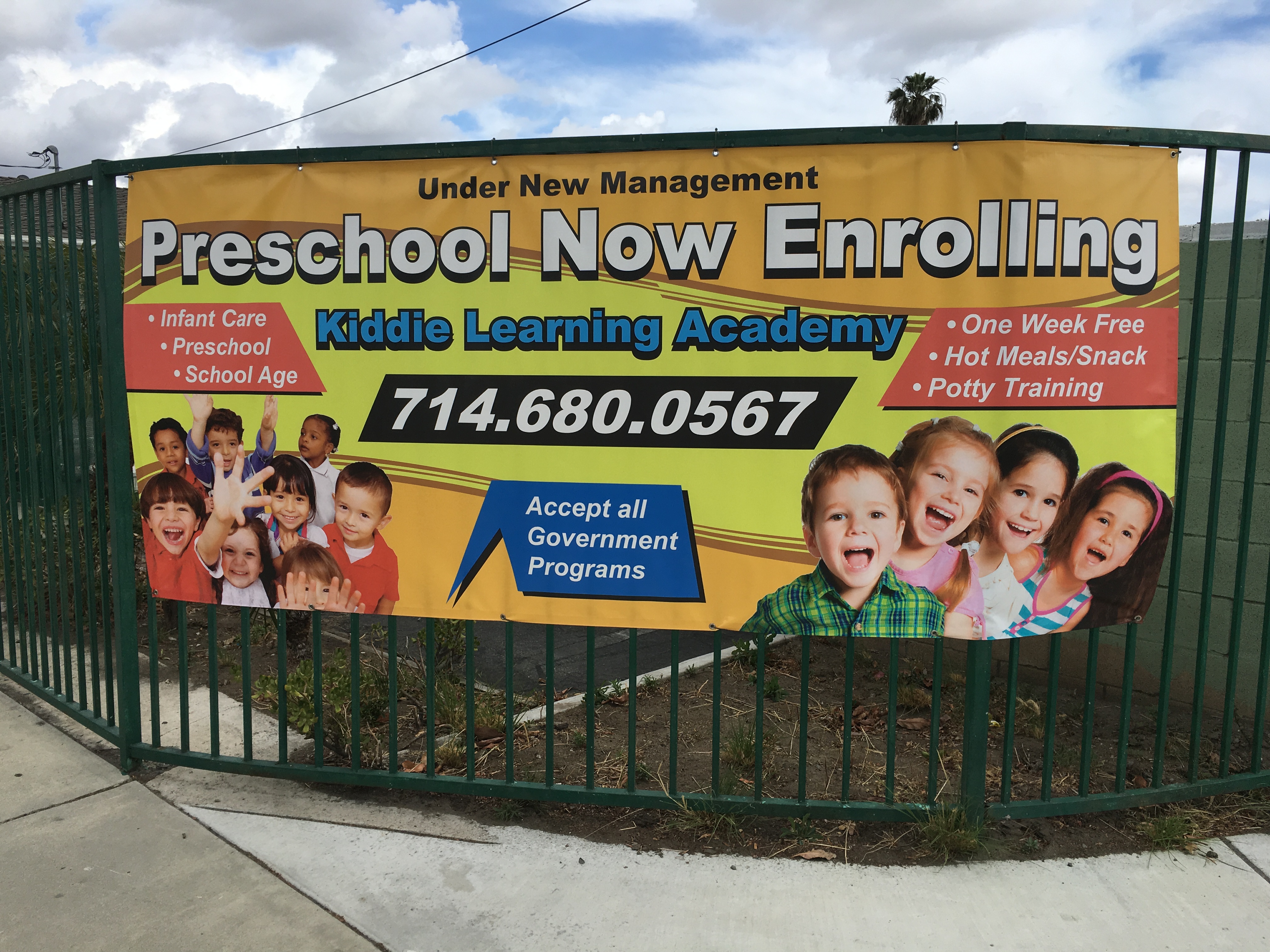 full color banners pole banners custom design garden preschool banners ideas