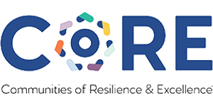 logo Communities of Resilience & Excellence (C.O.R.E.), the operating name of Communities of Excellence 2026