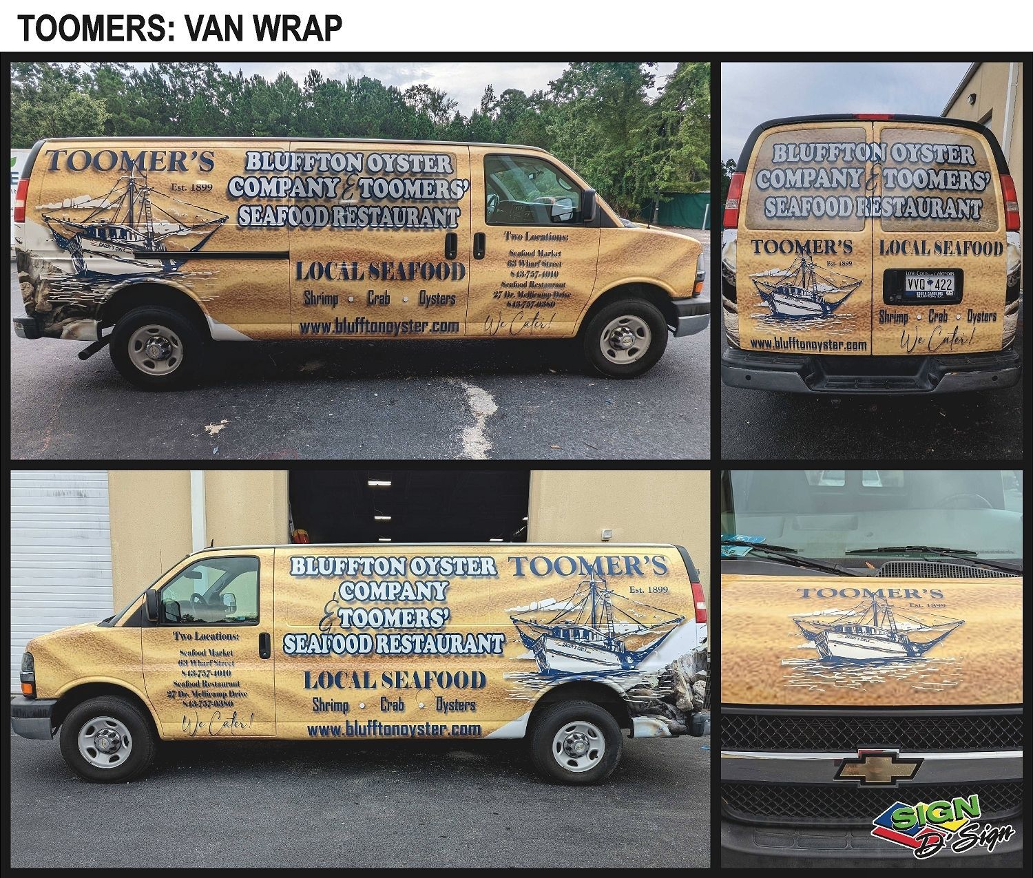 TOOMERS VAN WRAP