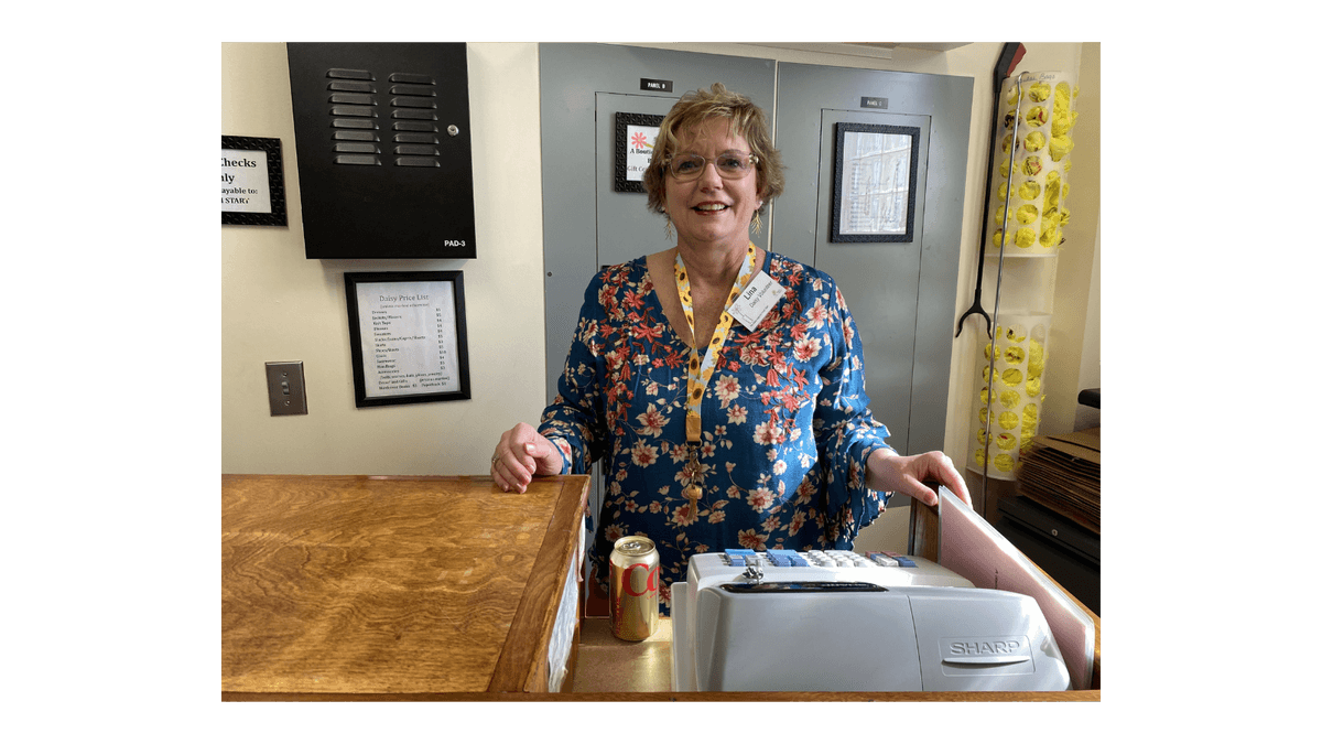 Volunteer Lina at The Daisy