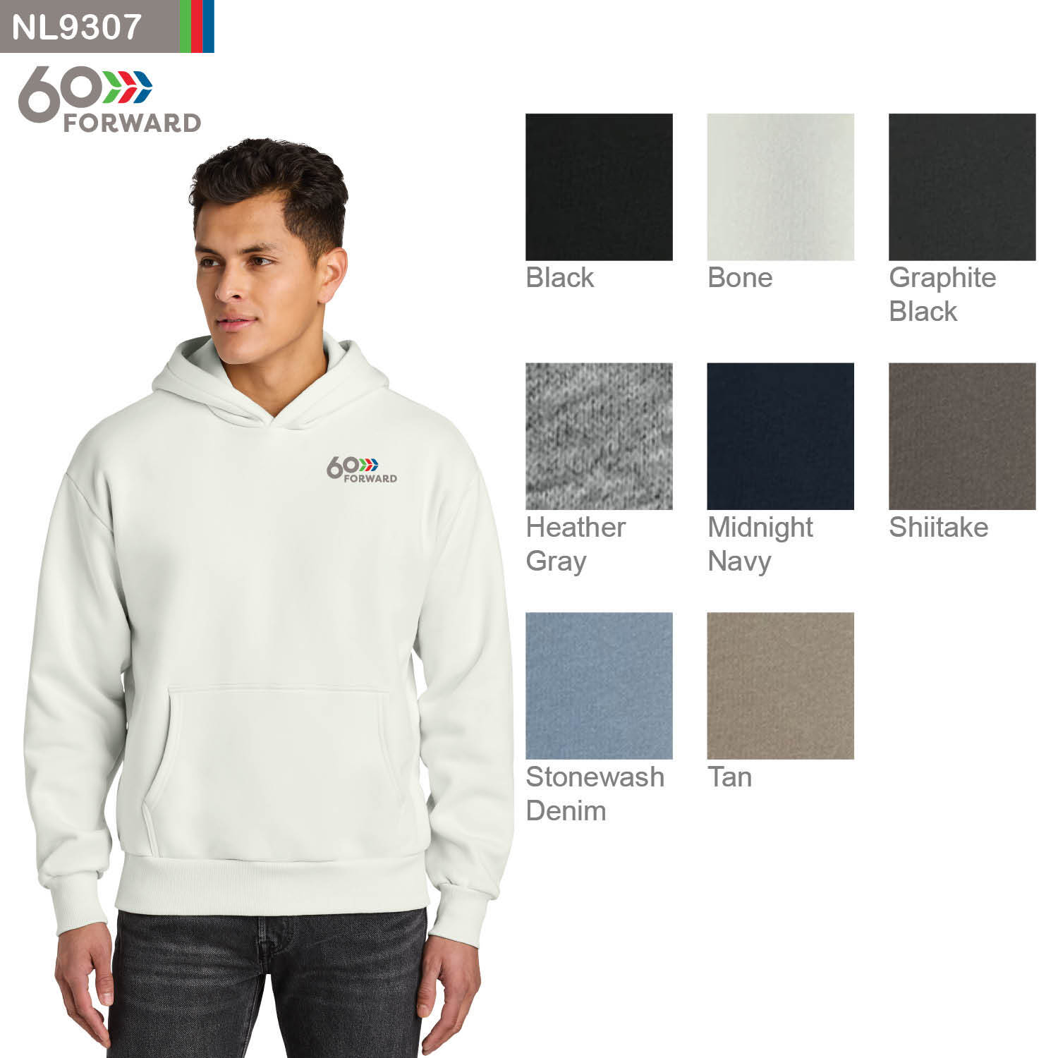 Next Level Apparel® Heavyweight Hoodie