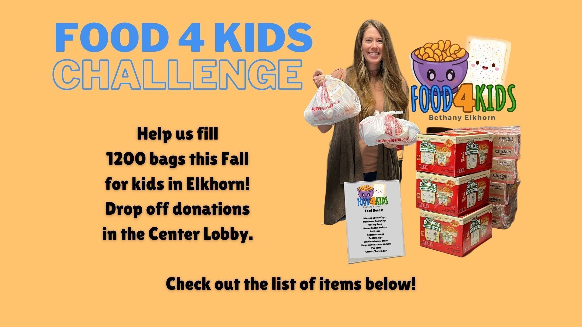 Food 4 Kids Challenge