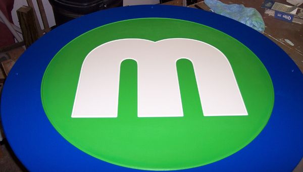Metro Transit CNC Router Carved PVC Sign