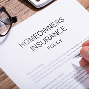 Have current homeowners insurance