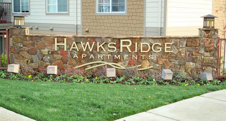 Hawk's Ridge Monument Sign