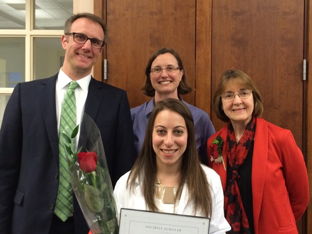 Decibels Scholar Awarded at Northeastern