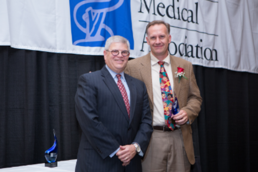 NAFP Physician, Dr. Bob Rauner, Receives Award from the Nebraska Medical Association
