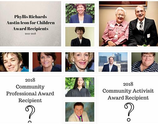 Nominations Open for Phyllis Richards Austin Icon for Children Award