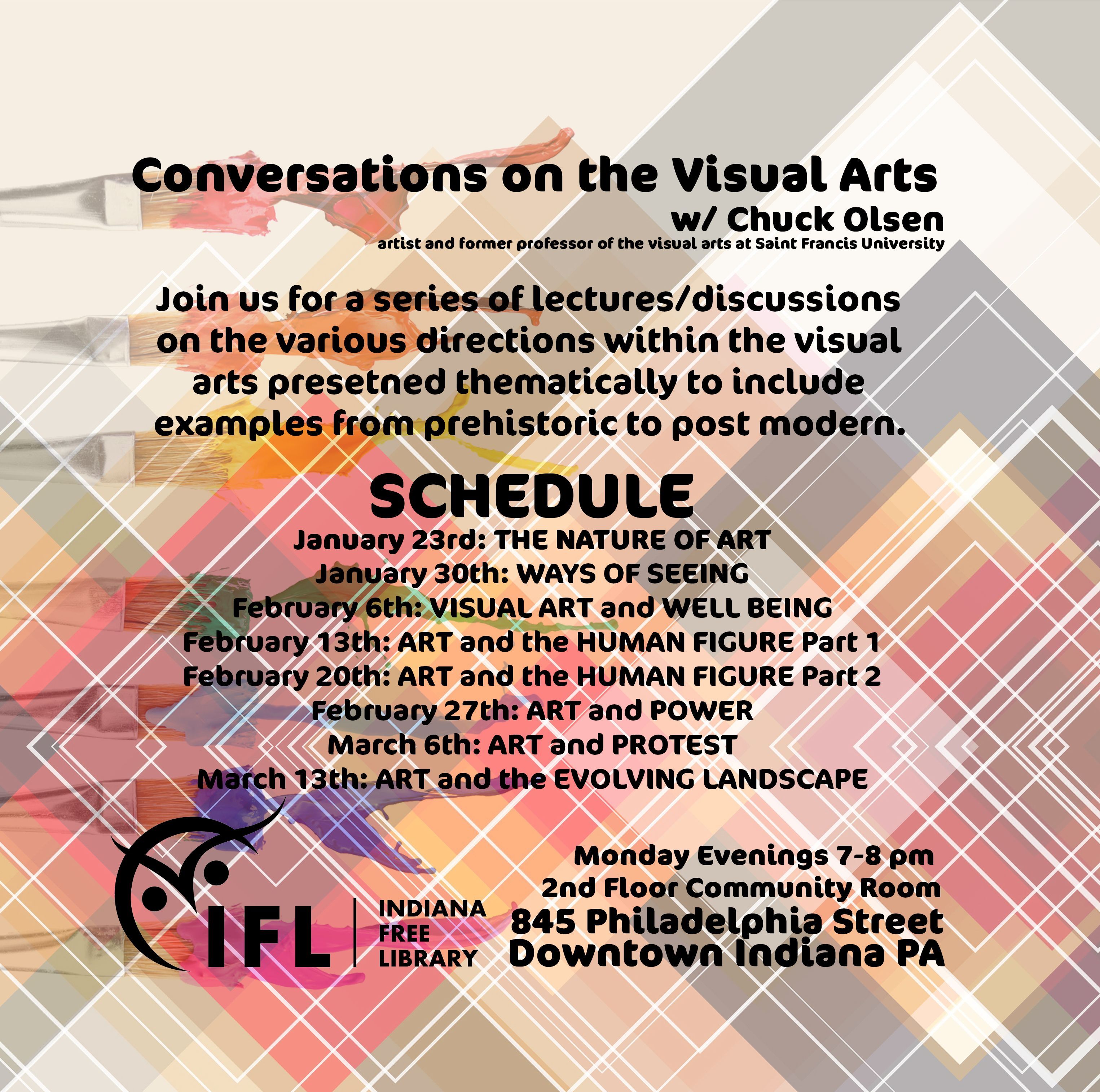 Conversations on the Visual Arts w/Chuck Olsen