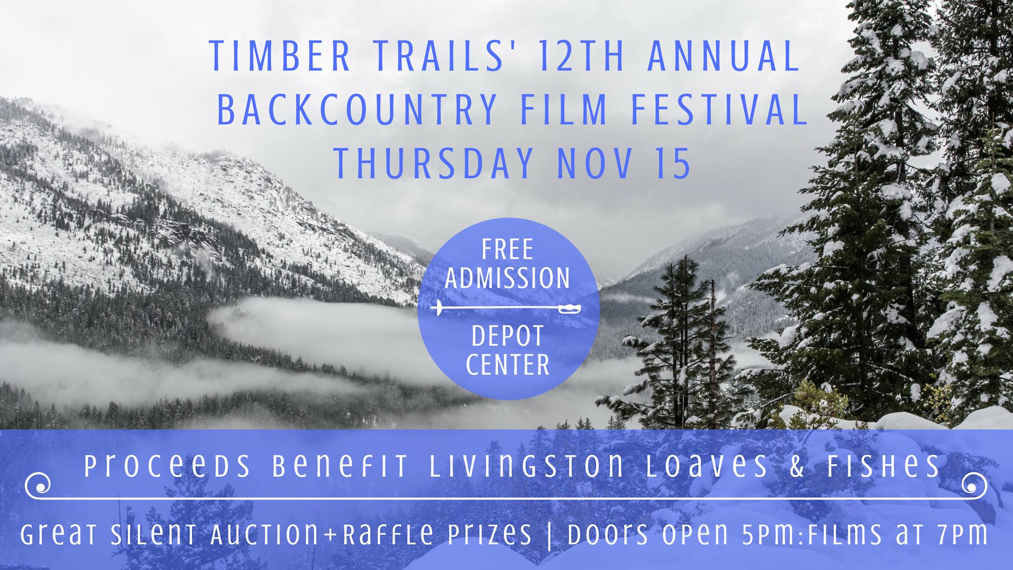 12th Annual Free Backcountry Film Festival: Timber Trails