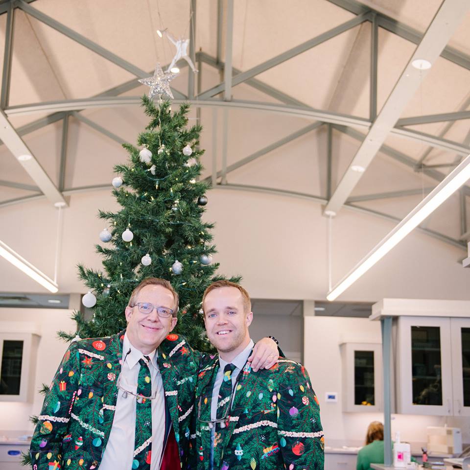 The Doctors' holiday suits!