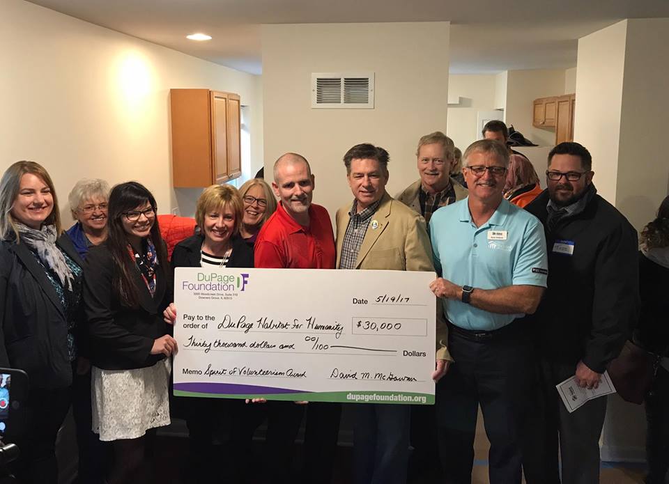 DuPage Foundation Achieves Giving Milestone with 2017 Spirit of Volunteerism Awards