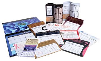 Custom Calendars Printed by the Minuteman Press of Lindenhurst