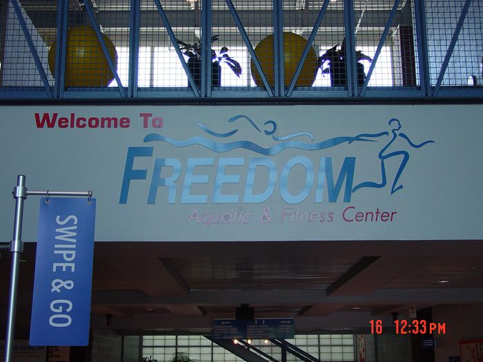 Freedom Storefront Sign