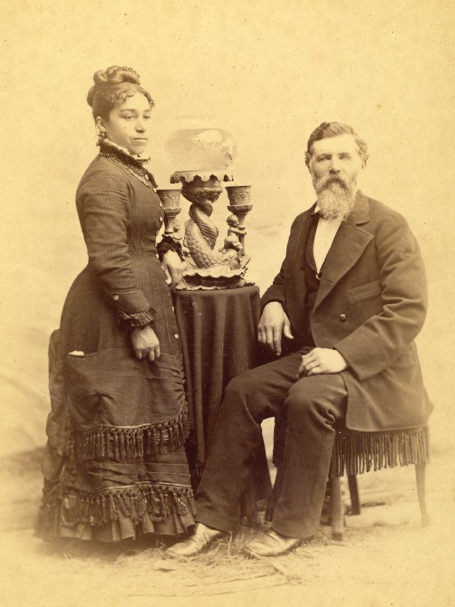 Carlotta and Bernardo Fernandez 1875 (Susan Fernandez)