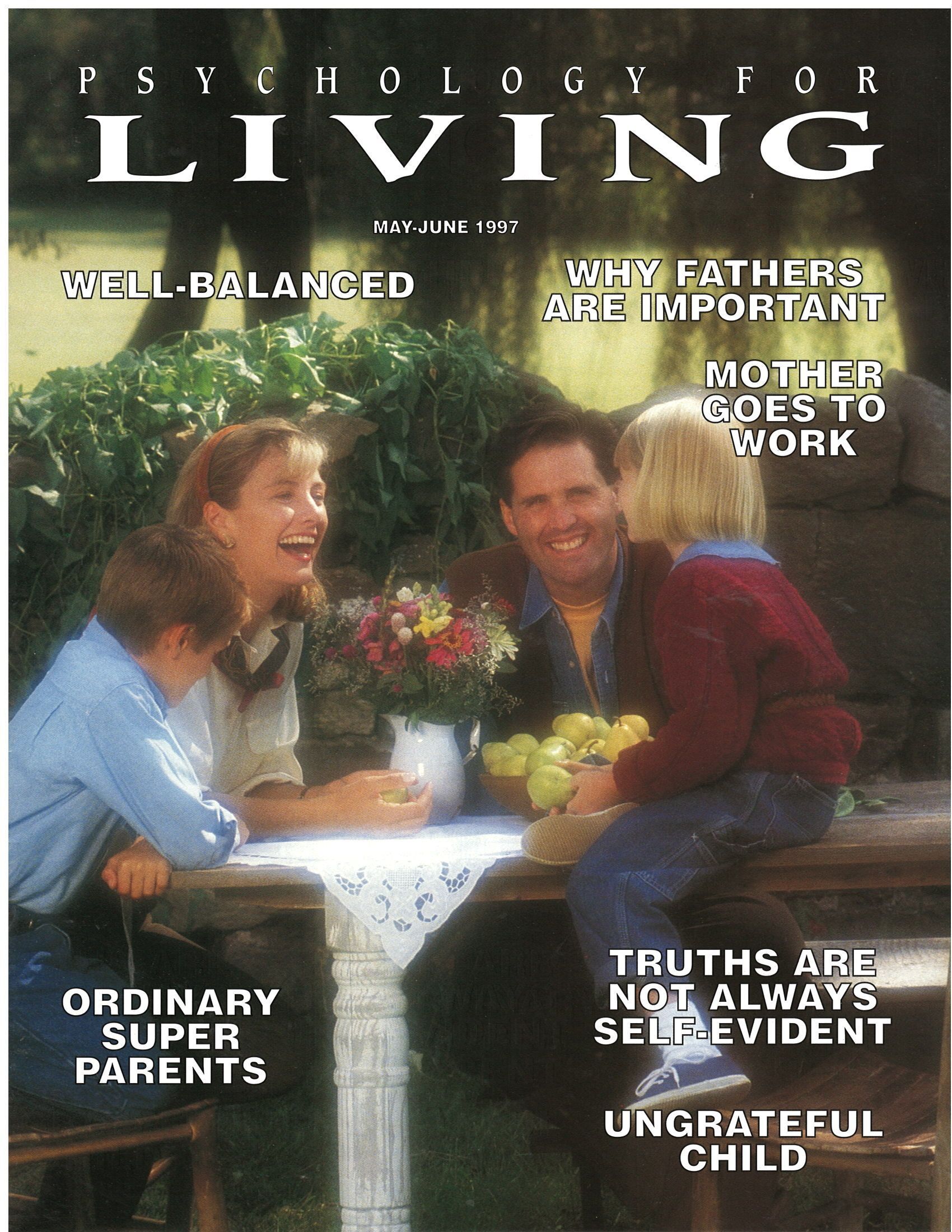 Psychology for Living May-June 1997