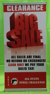 Trade show banner stands Orange County CA