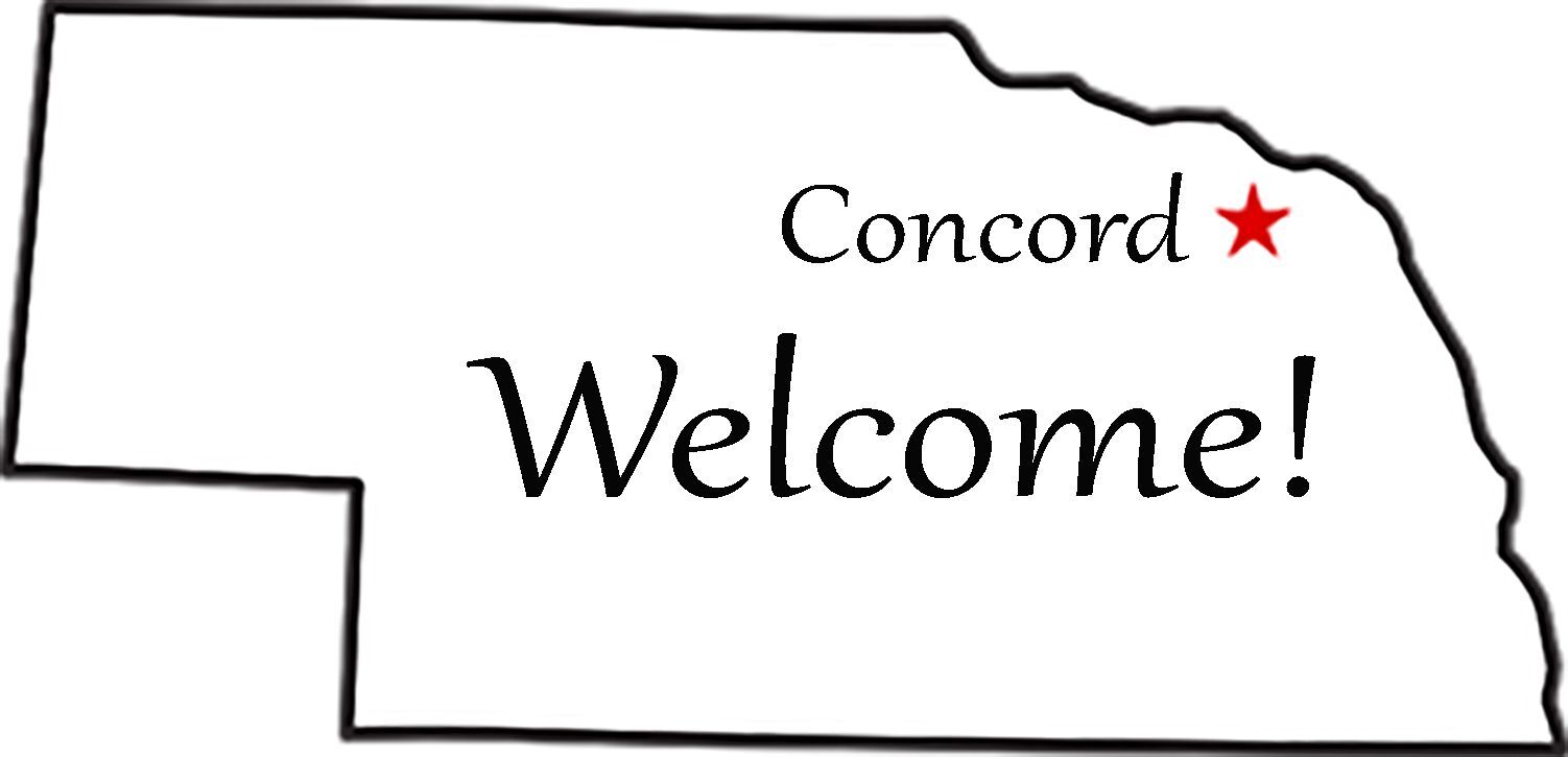 Welcome to the Pool! Concord, Nebraska and Concord Rural Fire District