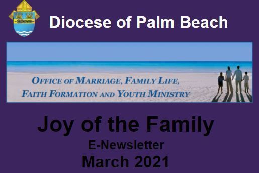 Joy of the Family e-Newsletter - March