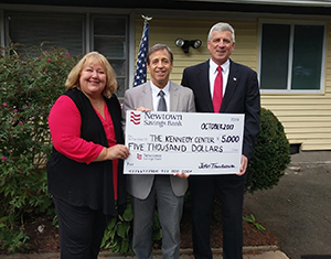 Newtown Savings Bank Donates $5,000 to Kennedy Center Group Home