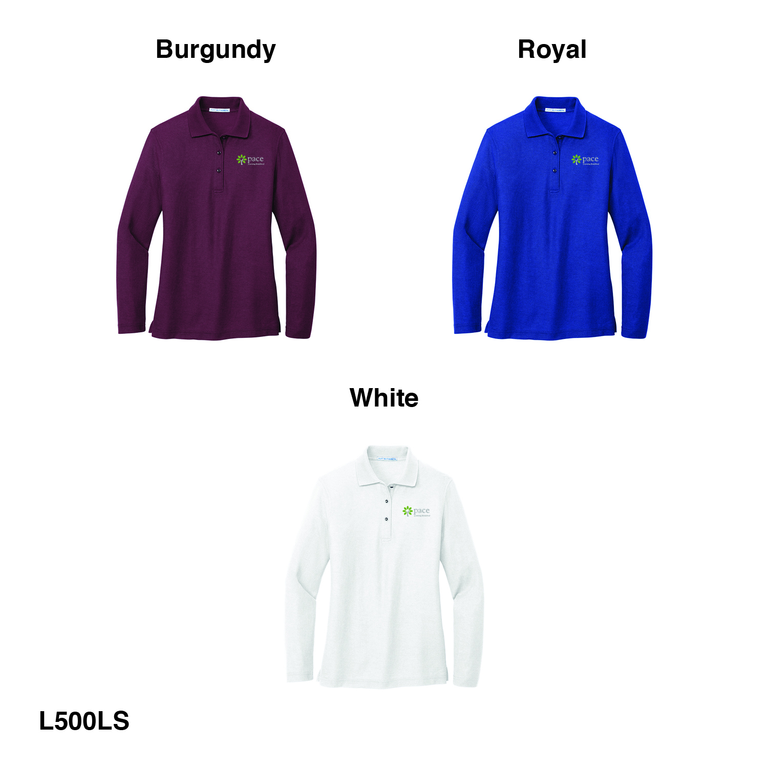 Port Authority® Ladies Silk Touch™ Long Sleeve Polo