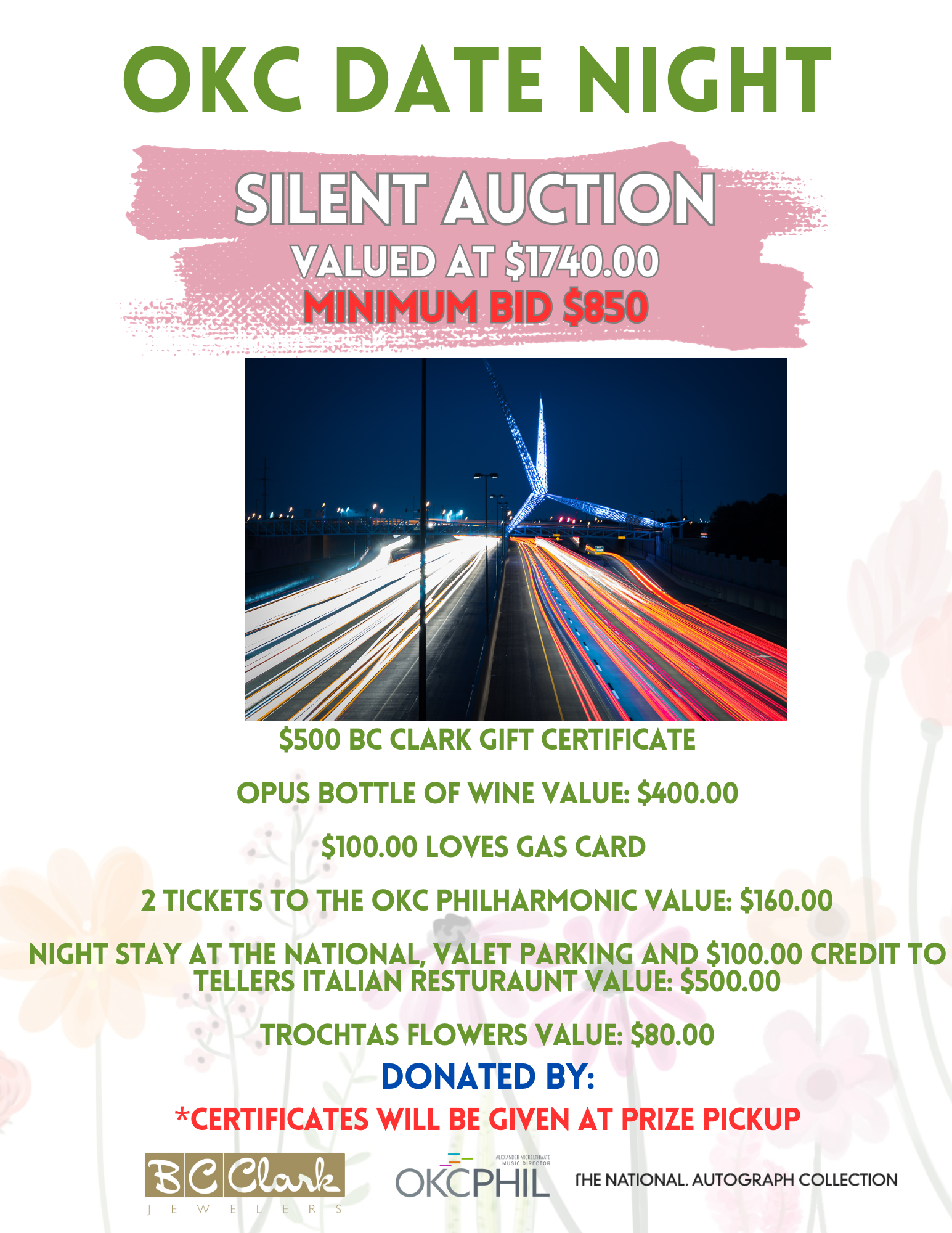 OKC Date Night - LIVE SILENT AUCTION