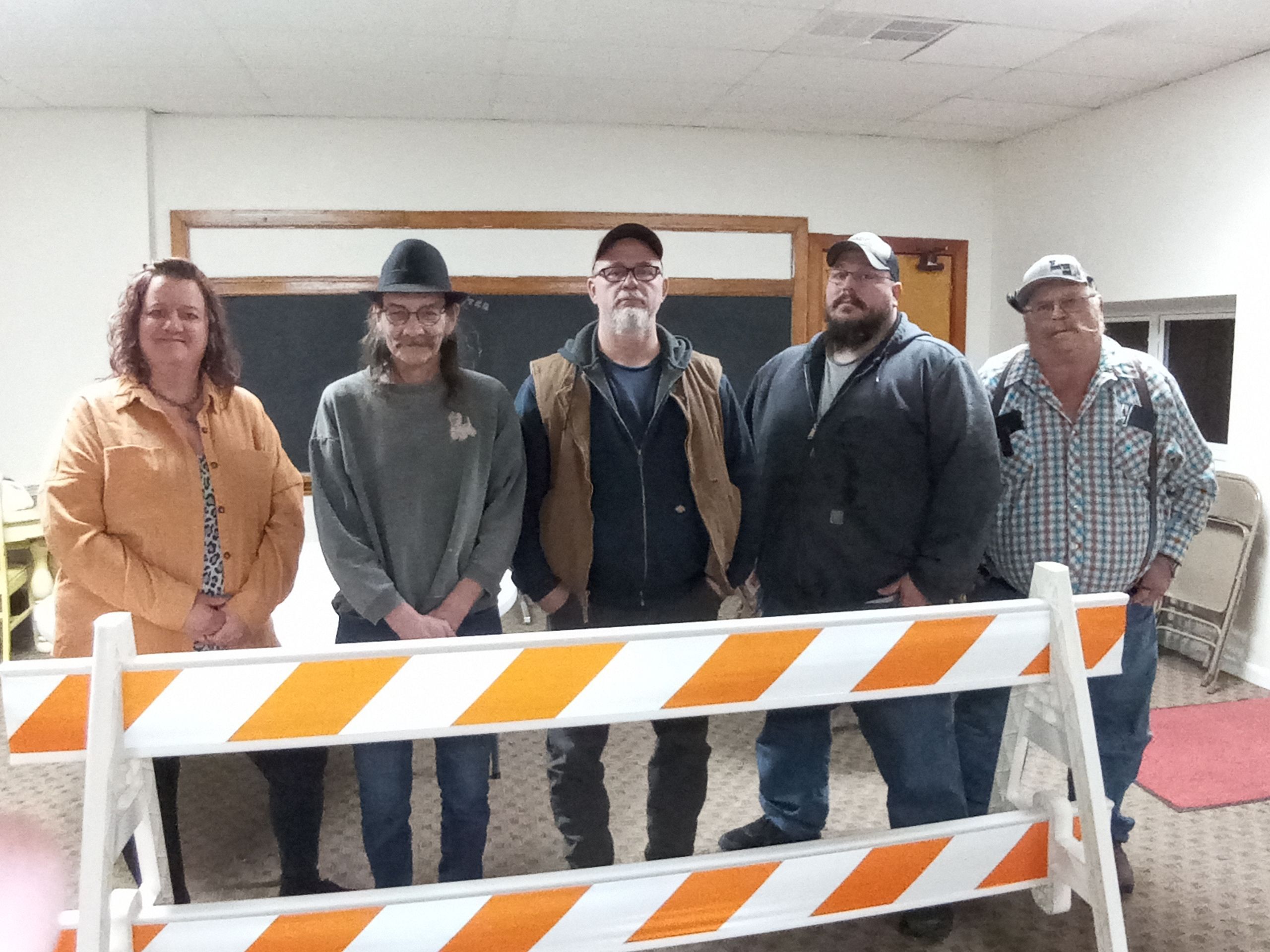 Village of Broadwater purchases safety barricades with grant
