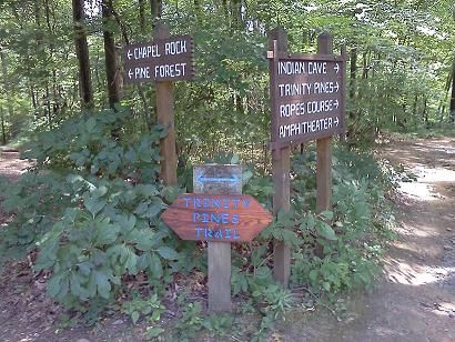 Hiking Trails Sign