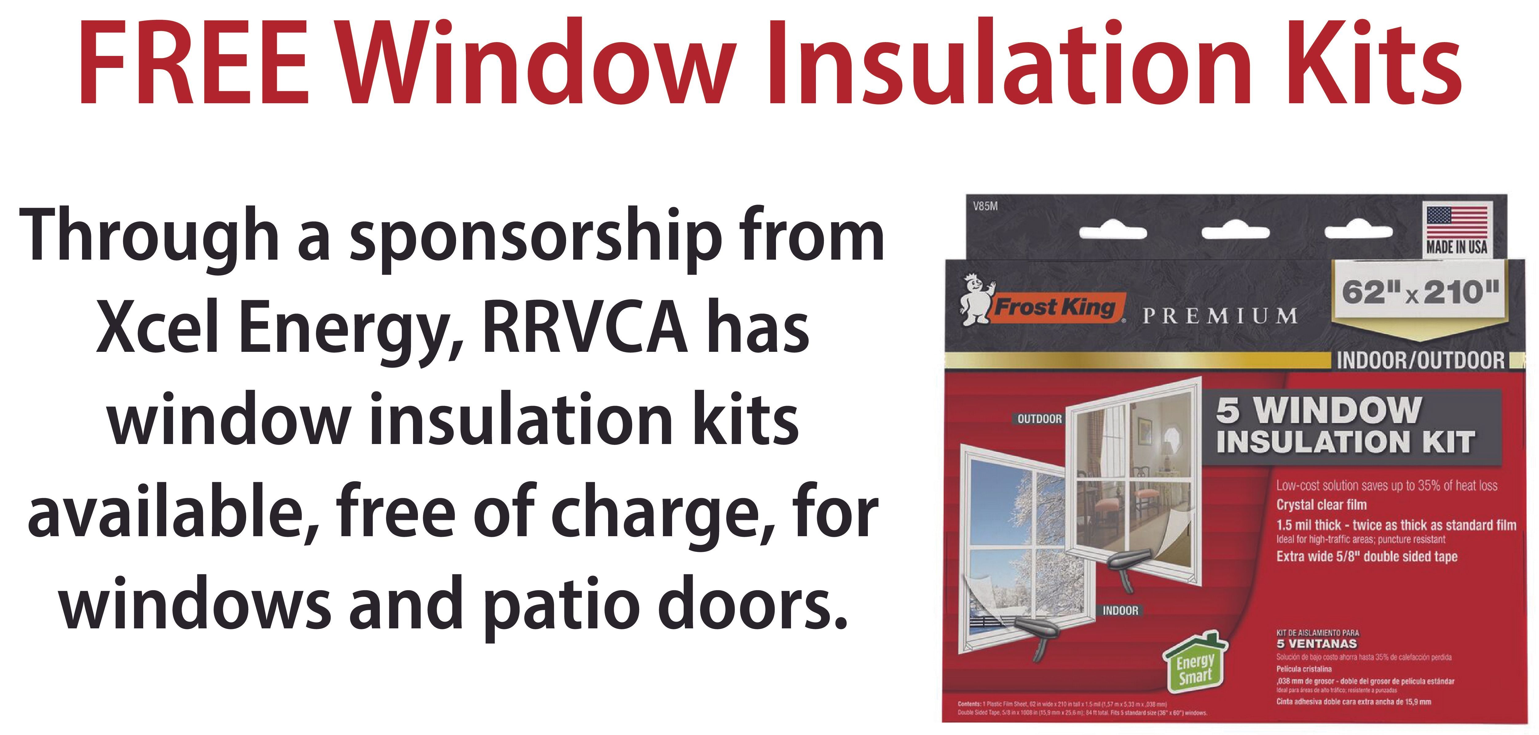 Extra Large Window Insulation Kit 62 x 210