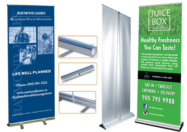 Banner Stand Printing In Mississauga Oakville