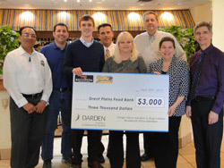 Darden Restaurants Award GPFB $3000 Grant