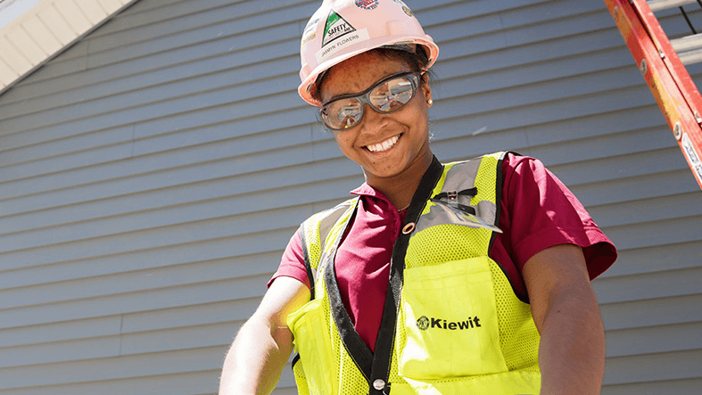 Construction Volunteers Working