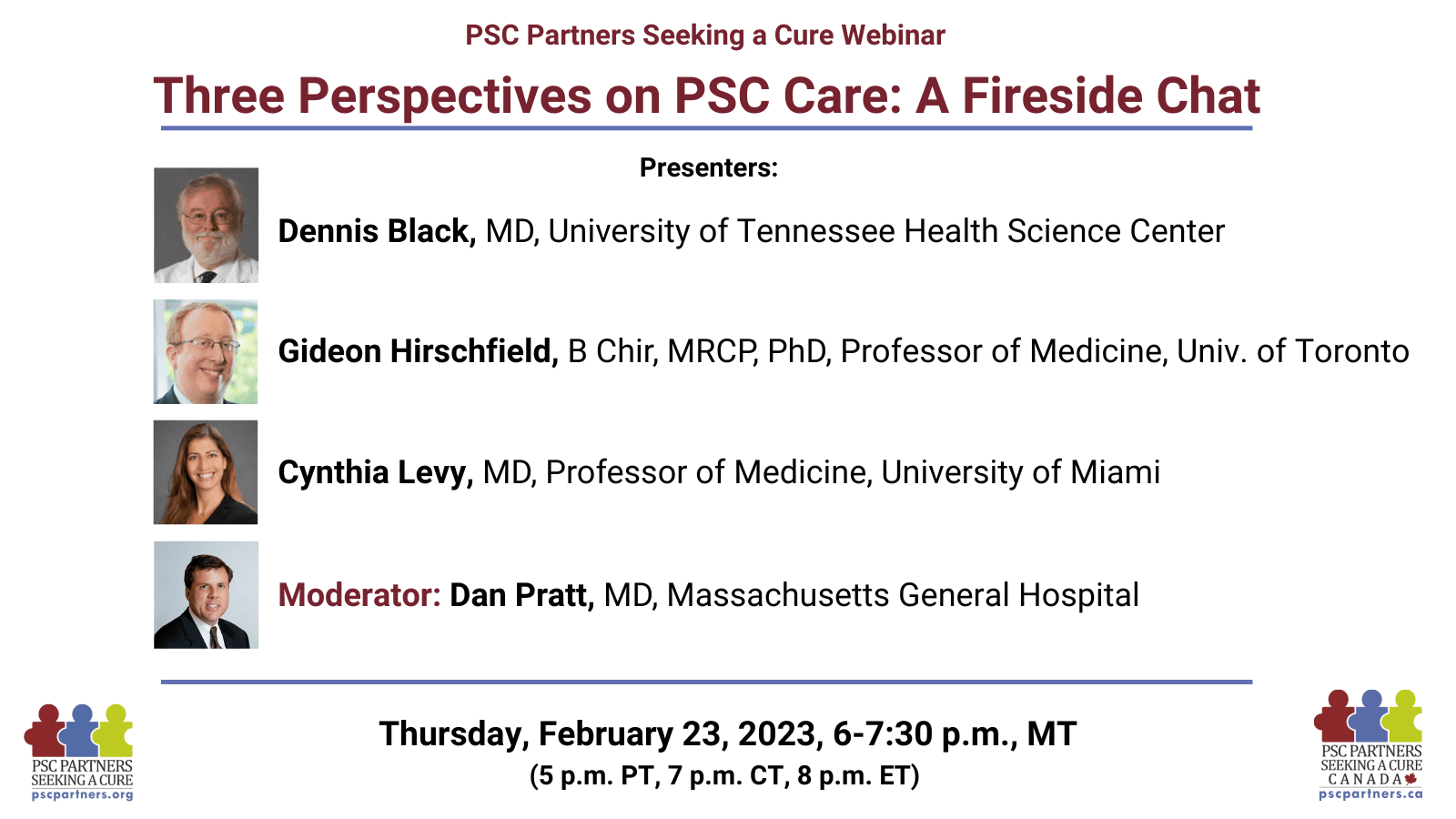 Three Perspectives in PSC Care: A Fireside Chat