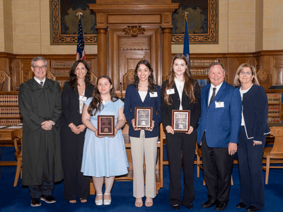 Three High School Students Honored 