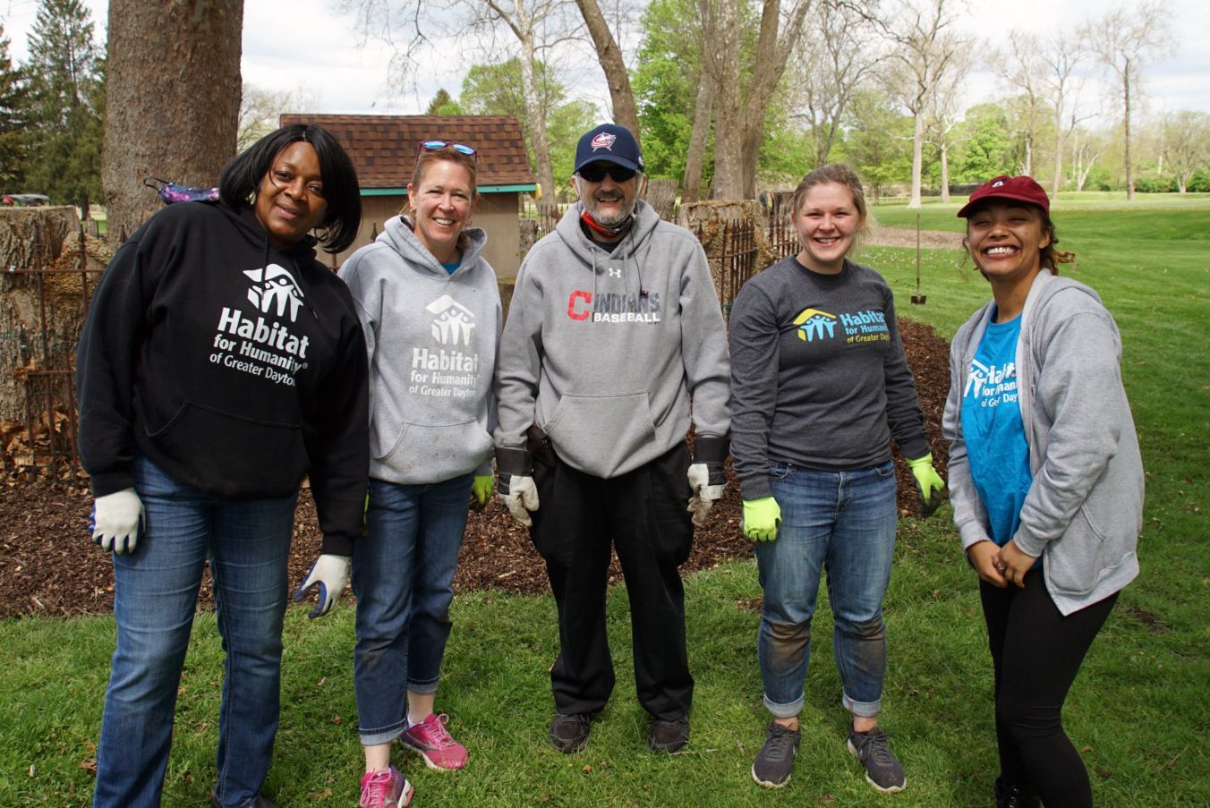 Dayton Habitat Volunteers For Day of Service in Clark County!