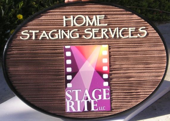 SA28683 - Carved Wood-Grain Sign for Home Staging Services