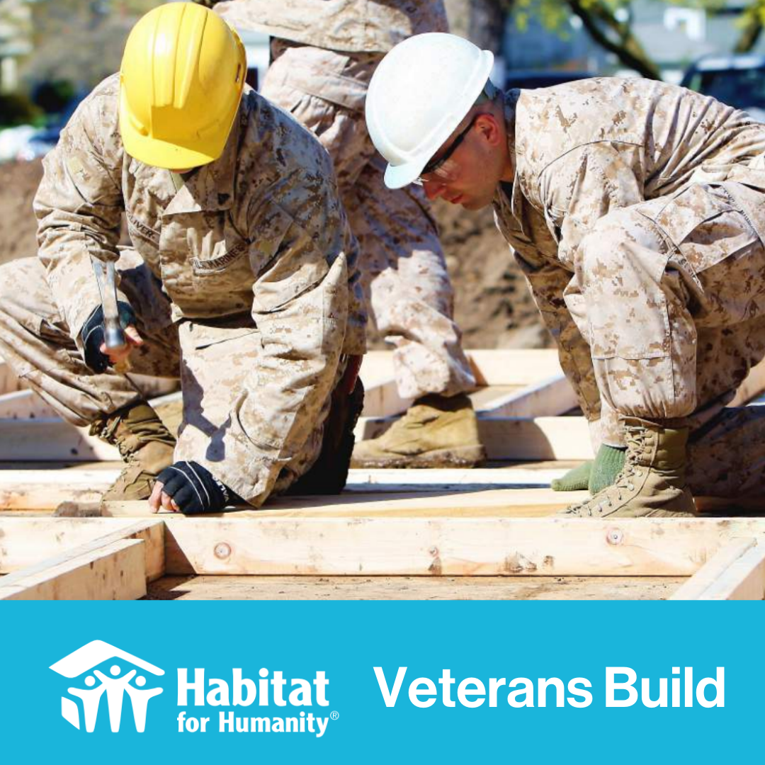 HFHWC is a Veterans Build Affiliate