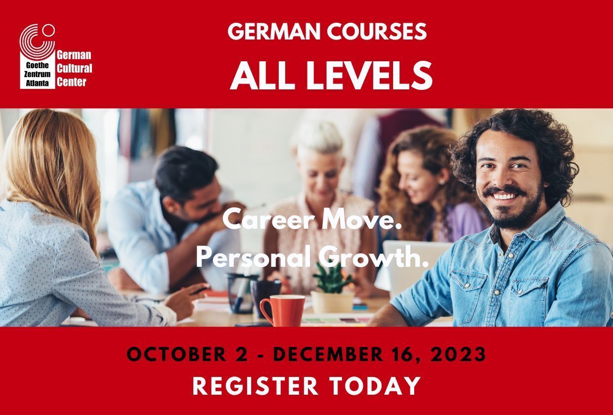 Fall 2023 German course registration is open!
