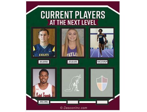 8.5x11 Sized Photo Display w/Labels