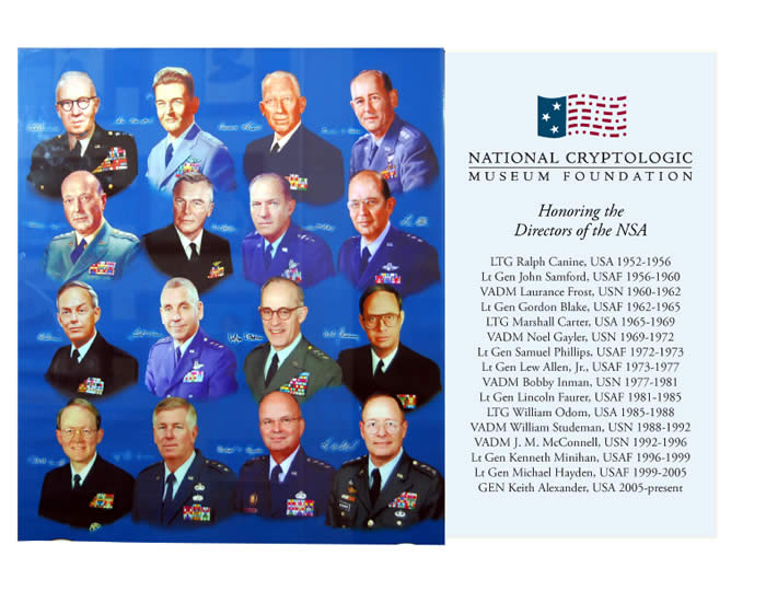 NSA's Past and Present Directors