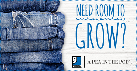 Goodwill® And A Pea In The Pod® Announce Donate Deal For Expectant Mothers