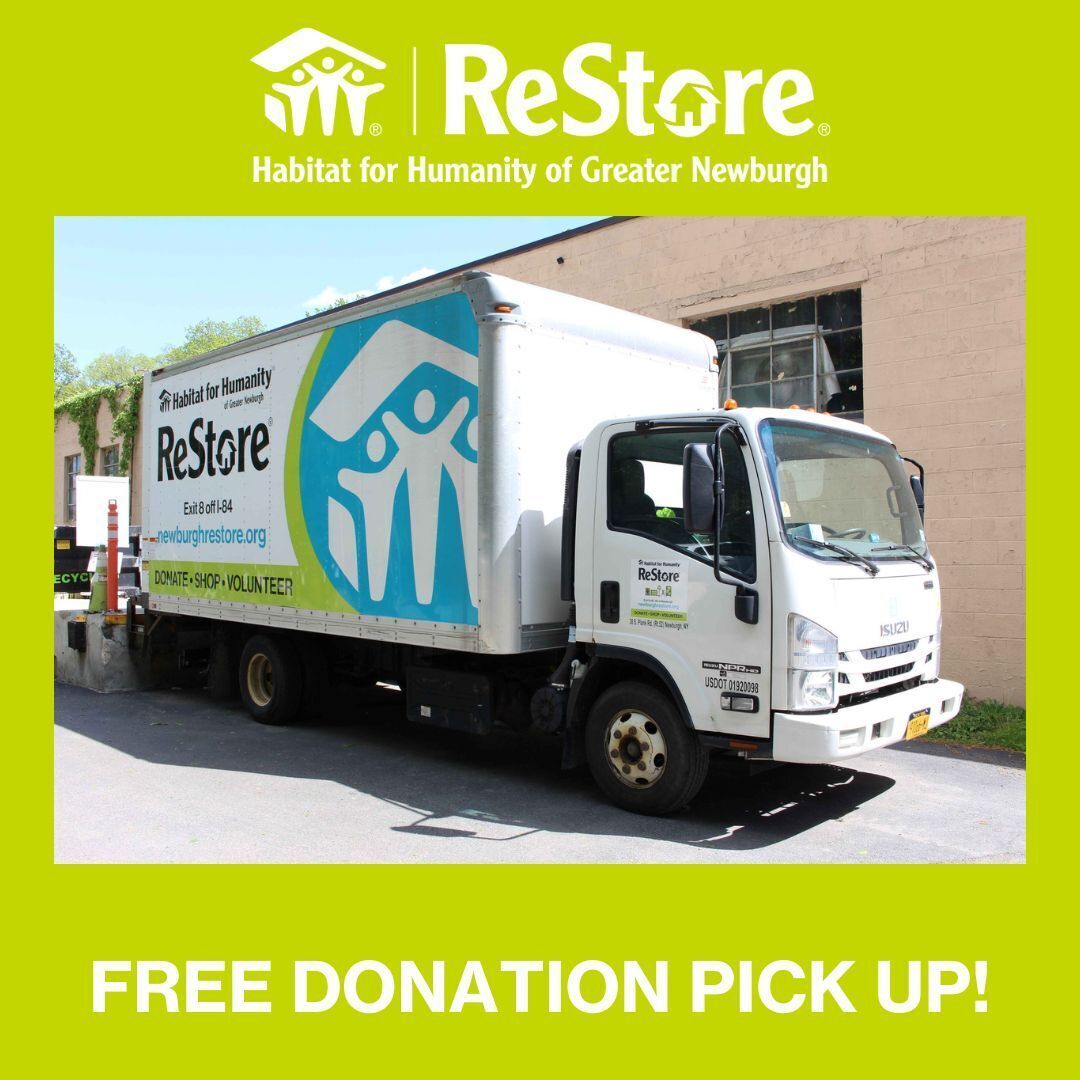 FREE donation pick up at YOUR home or business!