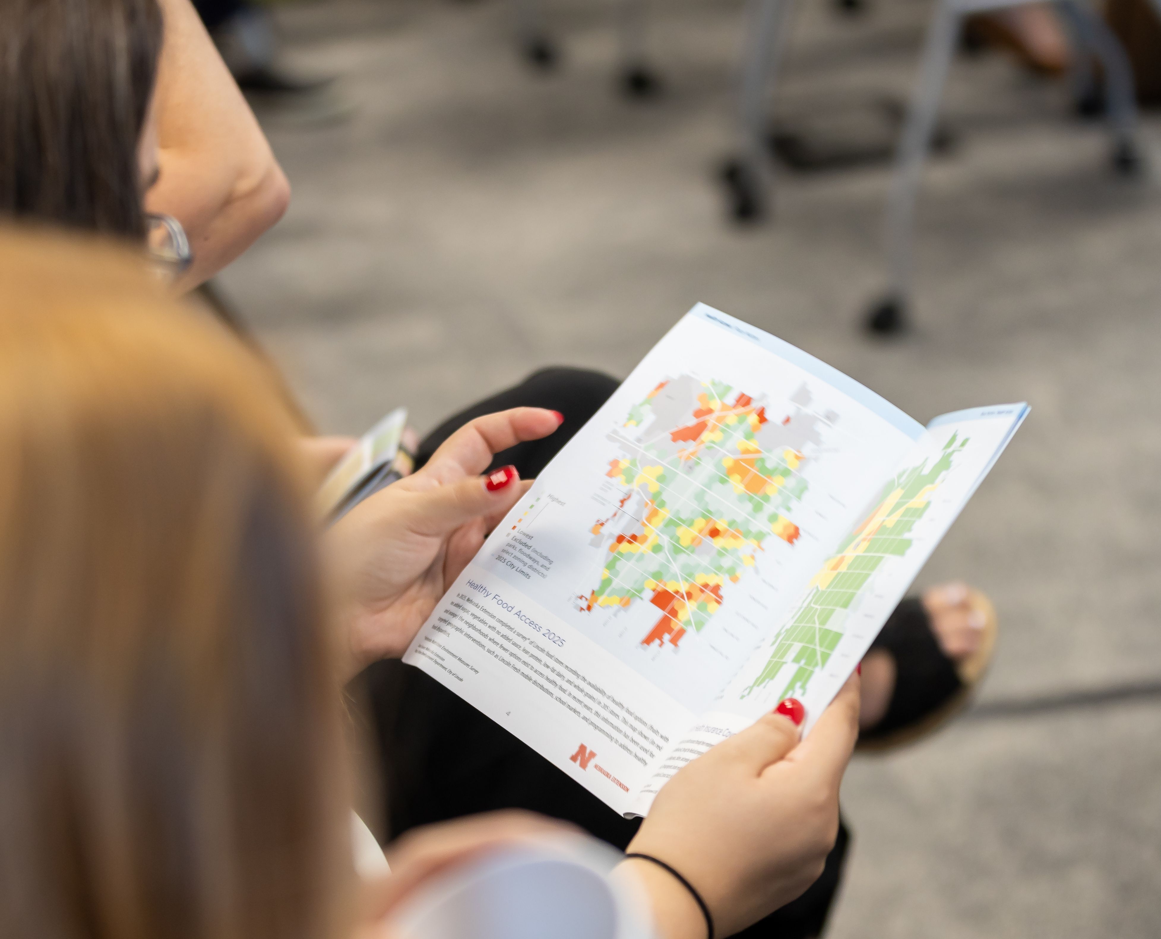 Place Matters 6.0 maps shown on August 29 at CenterPoint Outpatient Services.