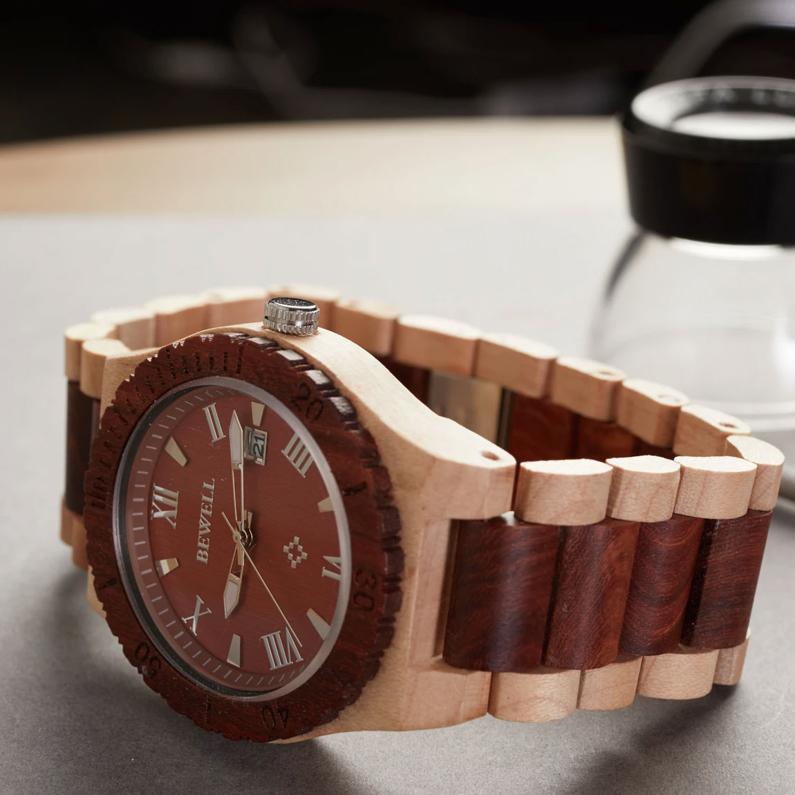Mars Maple & Red Sandalwood Watch