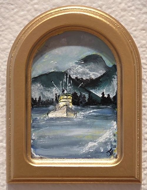 Fishing Vessel & Misty Mountain 1 - Tara Edwards