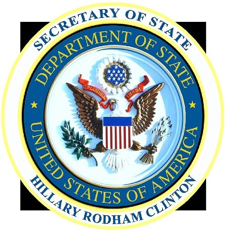 U30176 - Department of State Personalized Carved 3-D Wall Plaque